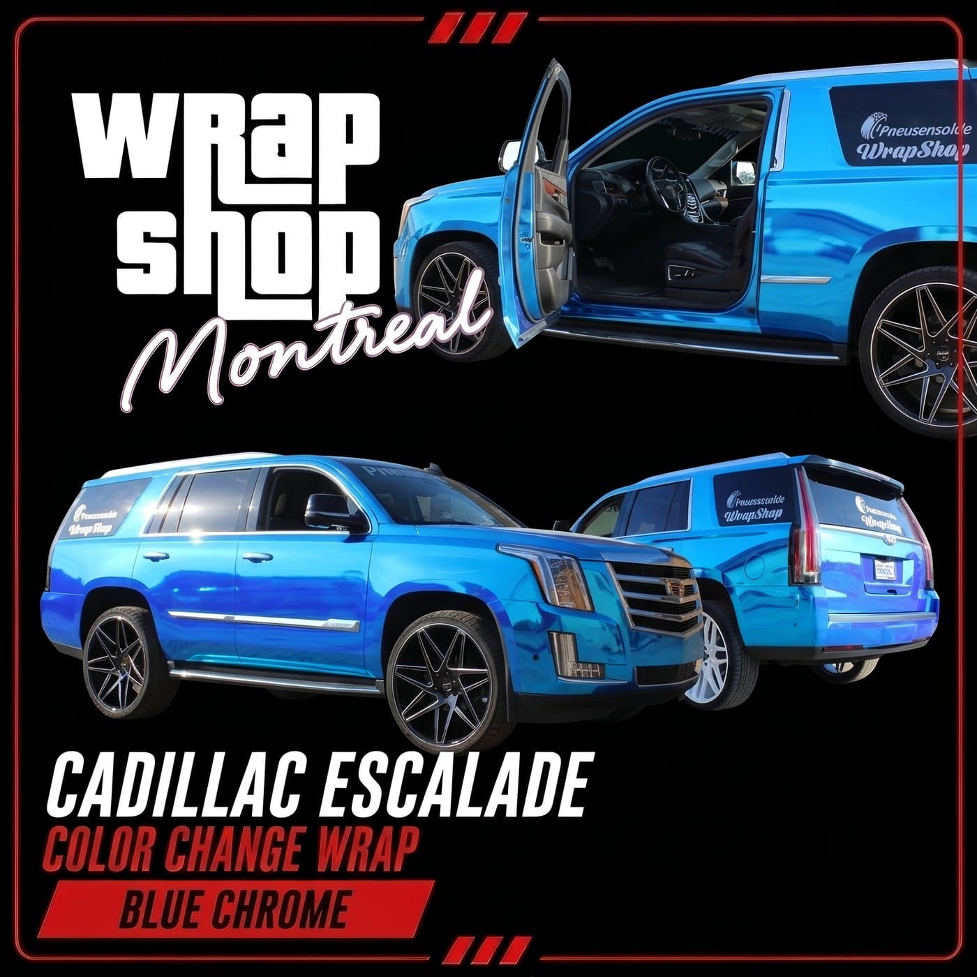 Wrap Shop Montreal vehicle wrap