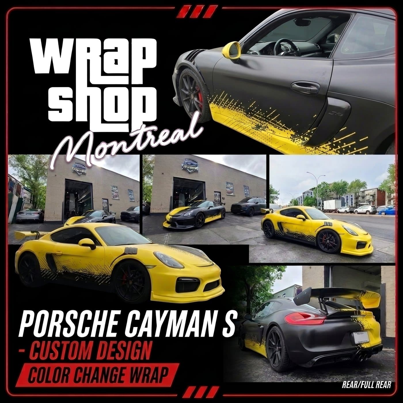 Wrap Shop Montreal vehicle wrap
