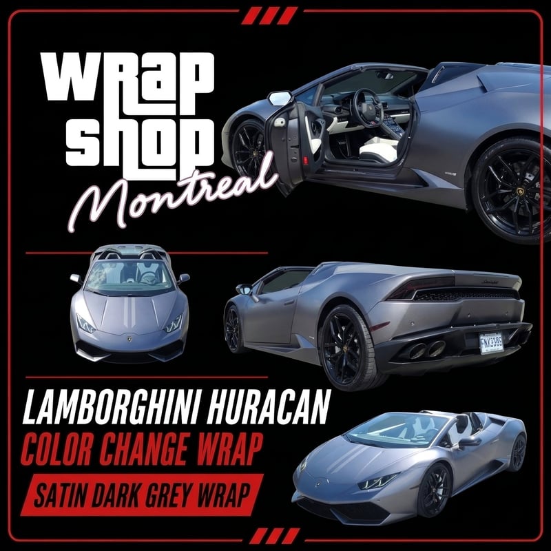 Wrap Shop Montreal vehicle wrap