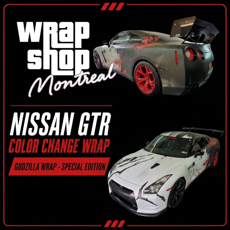 Wrap Shop Montreal vehicle wrap